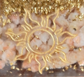 Orgonite Piramide - Zonnesteen