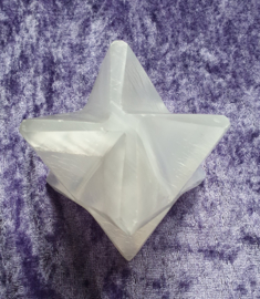 Seleniet - Satijnspaat Merkaba 4 cm