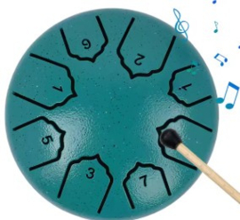 Tongdrum Groen - 8 tonen