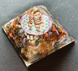 Orgonite Chakra Piramide