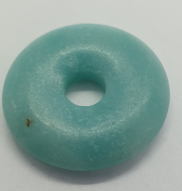 Amazoniet donut ca. Ø 30 mm