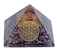 Orgonite Piramide  - Amethyst