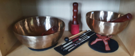 Klankschaal Samadhi -laag model  - ca. Ø 19,5  cm