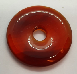 Carneool donut Ø 40 mm
