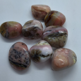 Opaal Roze trommelsteen