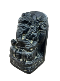 Ganesha zwarte steen