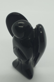 Obsidiaan Engel 5 cm