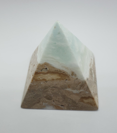 Calciet Carribean Blue piramide 2