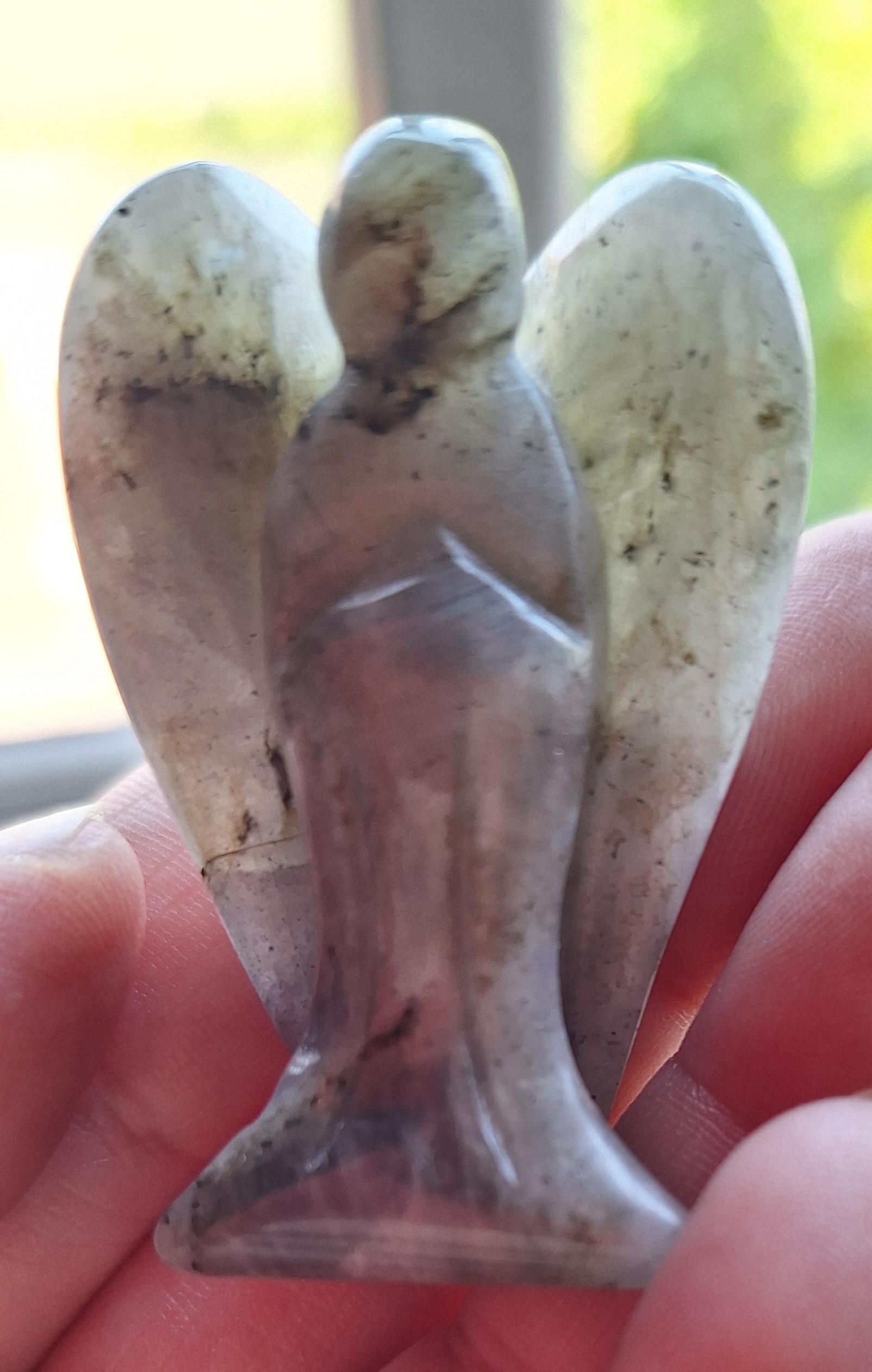Engel 5 cm - Labradoriet