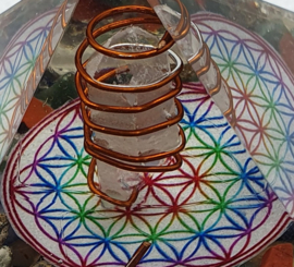 Orgonite Piramide -Multi color