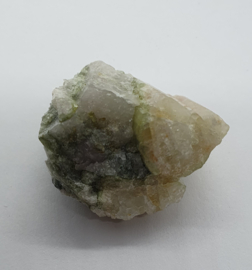 Watermeloen Tourmalijn in kwarts.