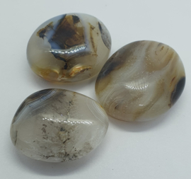 Agaat Dendriet trommelsteen