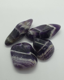 Amethyst Kwarts trommelsteen