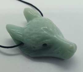 Wolf hanger Amazoniet