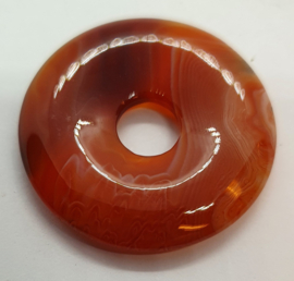 Carneool donut Ø 30 mm