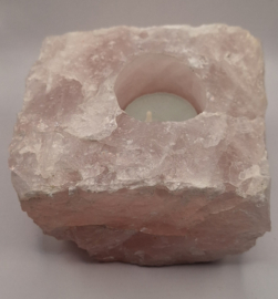 Rozekwarts waxinelicht