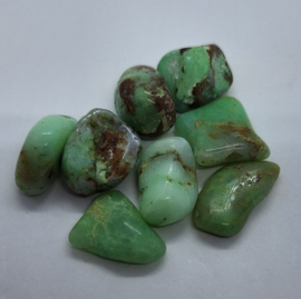 Chrysopraas trommelsteen - nr 2