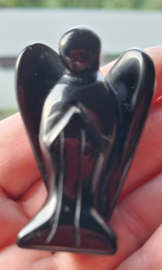 Engel 5 cm - Obsidiaan