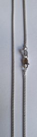 Zilveren gourmet collier 1,46 mm /42 cm