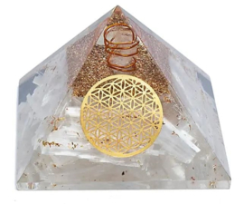 Orgonite Piramide - Seleniet