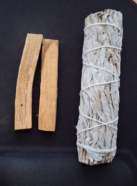 Witte Salie L + 2 Palo Santo