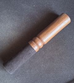 Klankschaal zwart/goud - 10 cm