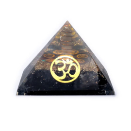 Orgonite Piramide Zwarte Tourmalijn OHM