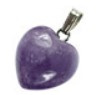 Amethyst hart hangertje