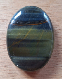 Tijgeroog Blauw - Valkoog zaksteen