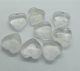 Bergkristal hartje 2 cm
