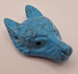 Wolf hanger Howliet - blauw