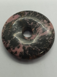Rhodoniet donut Ø 35 mm