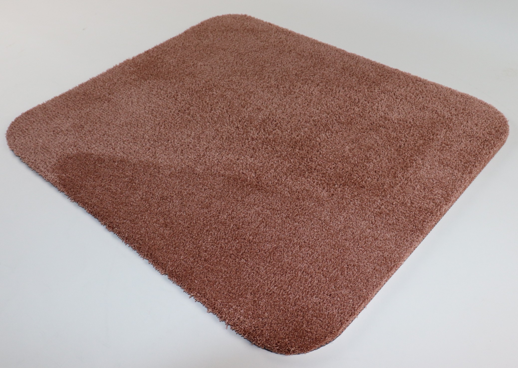 Badkamermat - WC mat - Hangend toiletmat - Soft - zalm oud roze - 50x60cm - antislip