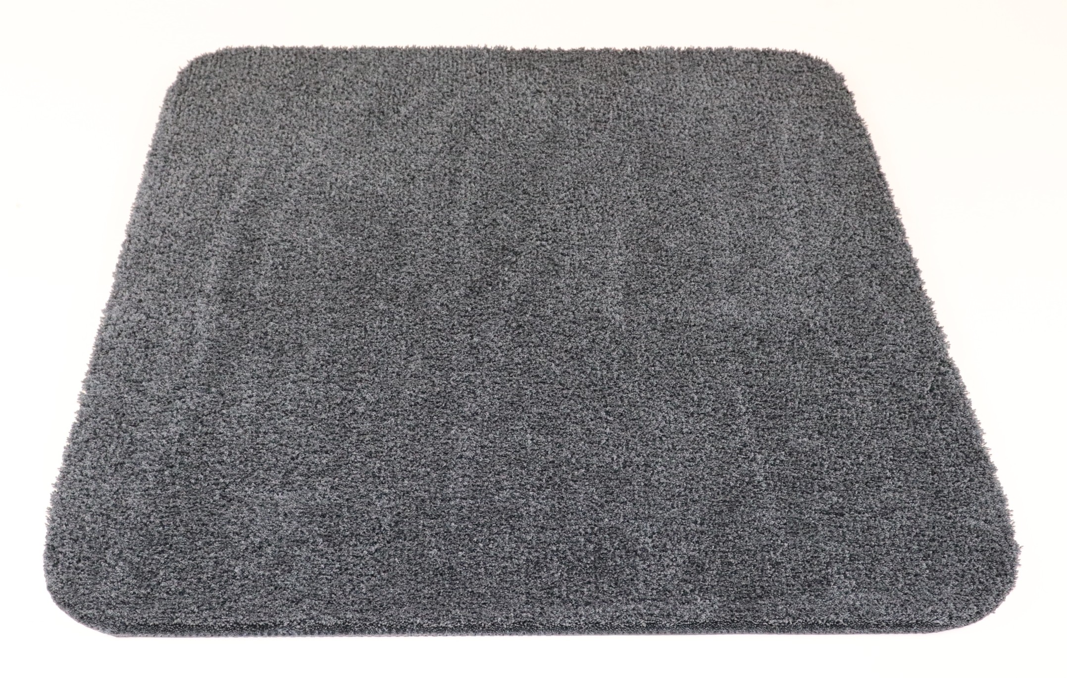 Badkamermat - WC mat Soft donker grijs 60cm x 60cm antislip