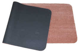 Badkamermat / loper Soft oud roze 60cm x 150cm antislip