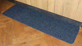 Keukenmat - loper - Heavy Duty - blauw - 40x180cm - antislip
