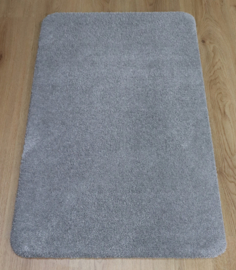 Badmat Soft grijs 60cm x 100cm antislip