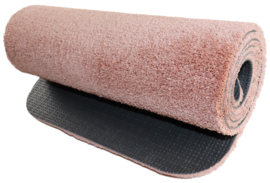 Badkamermat - Loper Soft zalm oud roze 40x150 antislip