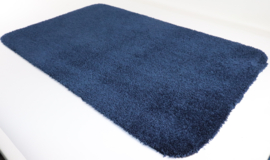 Badkamermat - WC mat Soft marine blauw 50cm x 80cm antislip