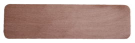 Badkamermat - Loper Soft zalm oud roze 40x150 antislip