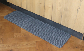 Keukenmat - loper - Heavy Duty - grijs - 40x140cm - antislip