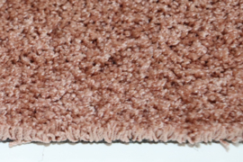 Wastafel mat - Badkamermat Soft zalm oud roze 60cm x 120cm antislip