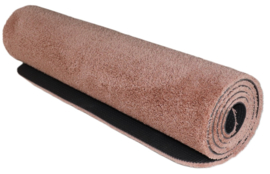 Badkamermat / loper Soft oud roze 60cm x 150cm antislip