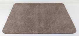 Soft - XL - Badmat - beige - taupe - 80x90cm - antislip