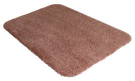 Badmat - WC mat Soft zalm oud roze 40x60 antislip