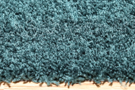 Badkamermat - wastafelmat - loper - Soft - donker groen - 60x200 - antislip