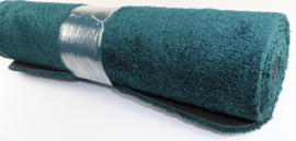 Badkamermat - wastafelmat - loper - Soft - donker groen - 60x200 - antislip