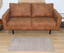 Vloerkleed - Mat - Mona - licht bruin - 60x120cm