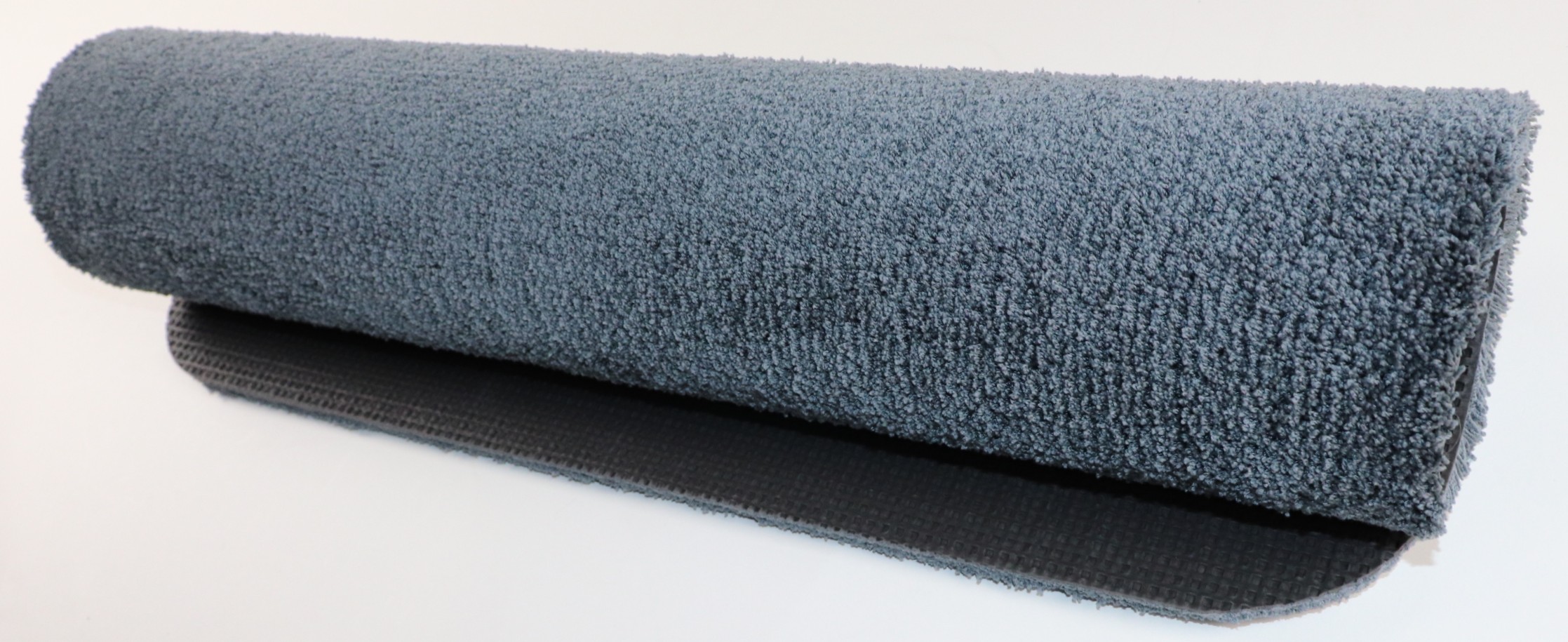 Badkamermat - WC mat Soft donker grijs 60cm x 60cm antislip