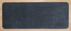 Badkamermat / loper Soft donker grijs 60cm x 150cm antislip